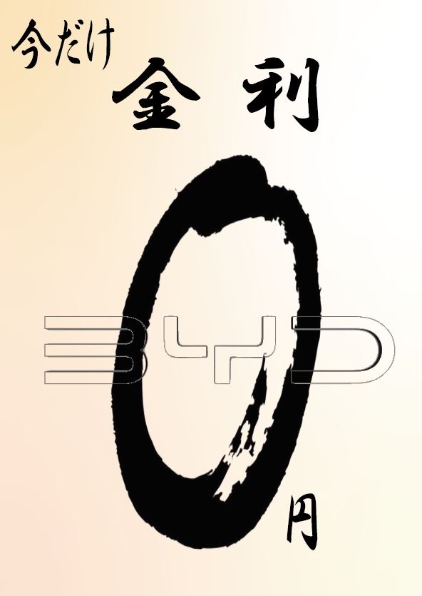 金利０％キャンペーンのご案内