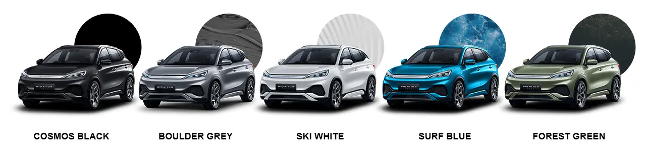BYD ATTO 3 カラーバリエーション